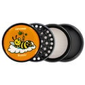 Colección de grinders metálicos Puff Pals (Zamnesia) - 4 partes Ø63mm