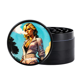 Colección de grinders metálicos Bad Bitches (Zamnesia) - 4 partes Ø63mm