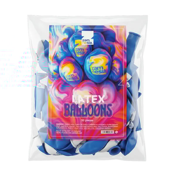 Globos de látex 50 uds (Zamnesia)