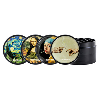 Colección de grinders metálicos High Art (Zamnesia) - 4 partes Ø63mm Colección de grinders metálicos High Art (Zamnesia) - 4 partes Ø63mm
