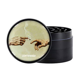 Colección de grinders metálicos High Art (Zamnesia) - 4 partes Ø63mm