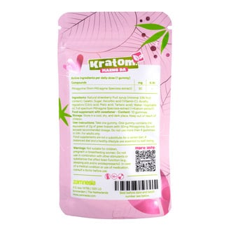 Gominolas de kratom 30mg (Zamnesia)