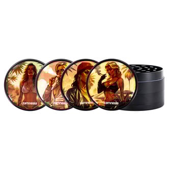 Colección de grinders metálicos Bad Bitches (TRIBE) - 4 partes Ø63mm