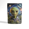 Bolsa Antiolor con Cierre Z-Lock Cosmic Flower Power (Grande)