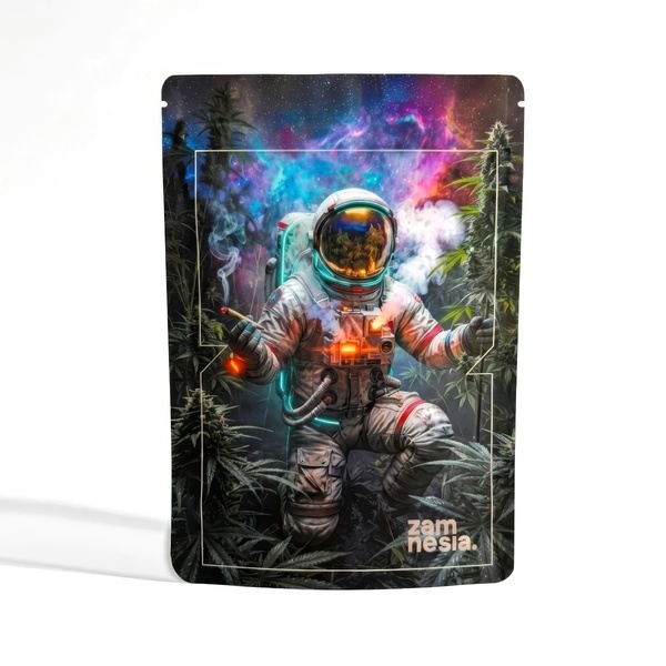 Bolsa Antiolor con Cierre Z-Lock Cosmic Flower Power (Grande)