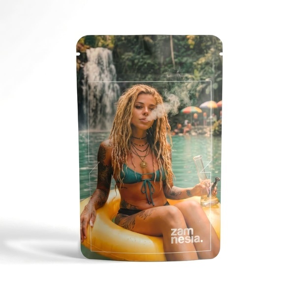 Bolsa de Almacenamiento Z-Lock Stoner Girl (Mediana)