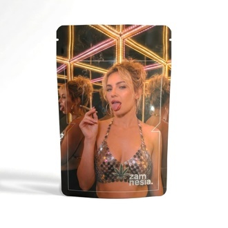 Bolsa de Almacenamiento Z-Lock Stoner Girl (Mediana)