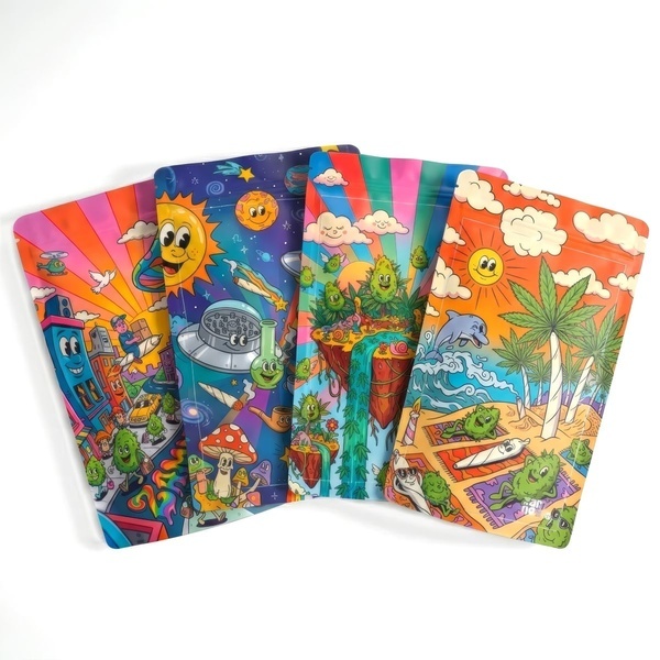Bolsa Trippy Toons Z-Lock (Extra Grande)