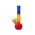 Bong de Cristal Rasta Straight