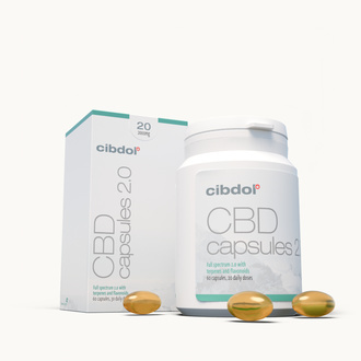 CBD Softgels 20% 2000mg (Cibdol)