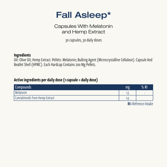 Fall Asleep Cápsulas (Cibdol)