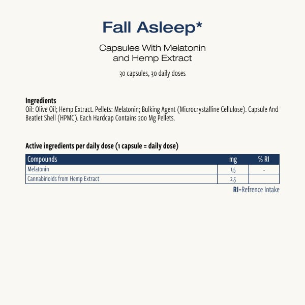 Fall Asleep Cápsulas (Cibdol)