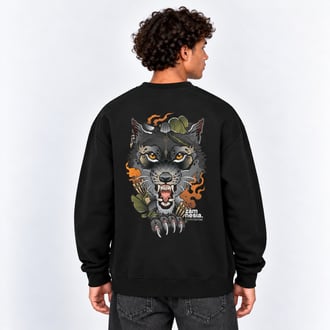 TRIBE sweater - Guardian Wolf