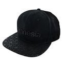 Gorra Zamnesia negra con ajuste trasero