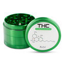 Grinder Metálico Black Leaf THC (4 partes)