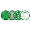 Grinder Metálico Black Leaf THC (4 partes)