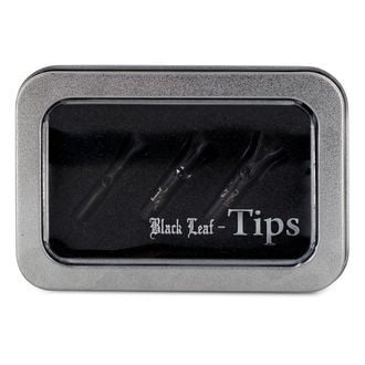 Filtros de vidrio Black Leaf (3 unidades)