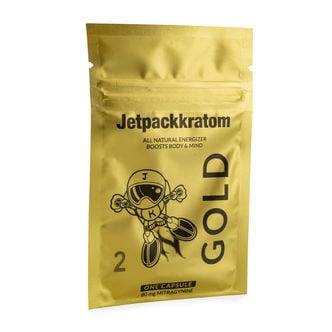 Extracto De Jetpackkratom GOLD 80mg - Cápsulas