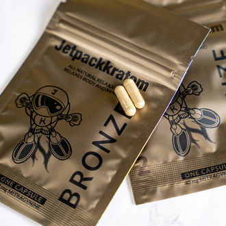 Extracto De Jetpackkratom BRONZE 40mg - Cápsulas