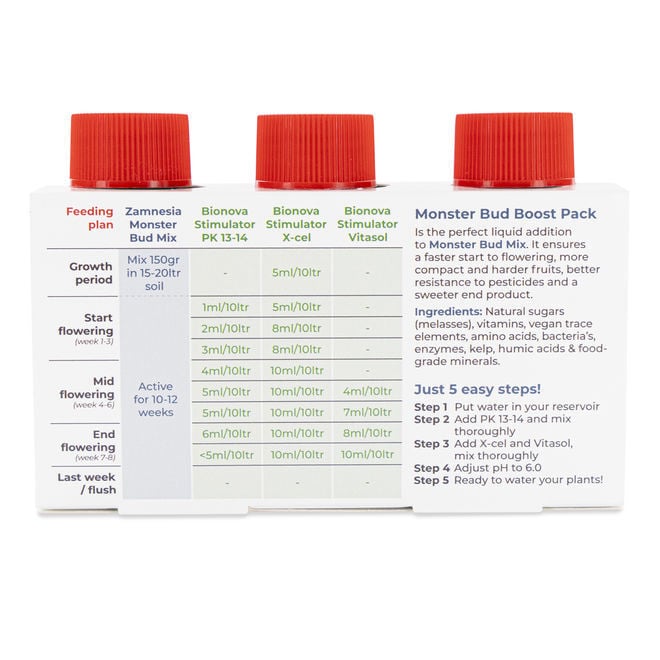 Monster Bud Boost Pack | Bionova | Fertilizante
