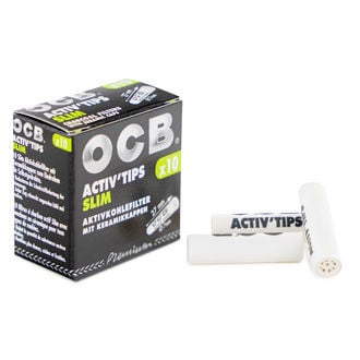 Filtros De Carbón Activo Activ'Tips Slim OCB