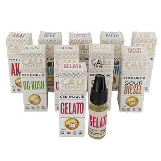 E-Líquido con 100mg de CBD (Cali Terpenes) 10ml