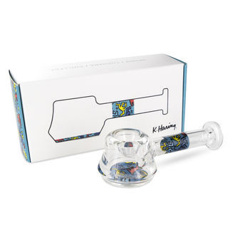 Pipa Cuchara De Vidrio (K. Haring)