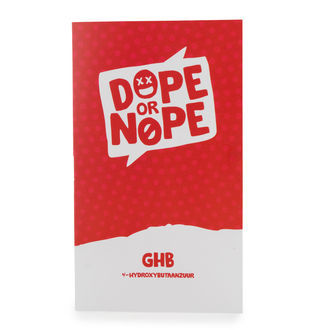 Análisis De Drogas (Dope or Nope)