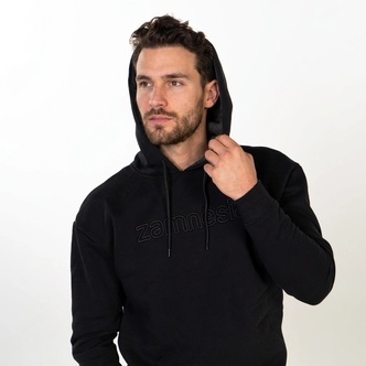 Sudadera Con Capucha Y Bordado Zamnesia | Negra
