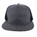 Gorra Zamnesia Gris Con Ajuste Trasero