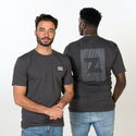 Camiseta Logo Zamnesia | Gris