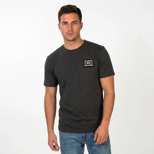 Camiseta Logo Zamnesia | Gris