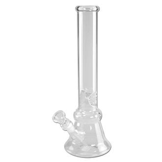 Bong De Vidrio Transparente Recto