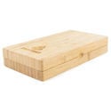 Caja con bandeja para liar de bambú (Zamnesia)