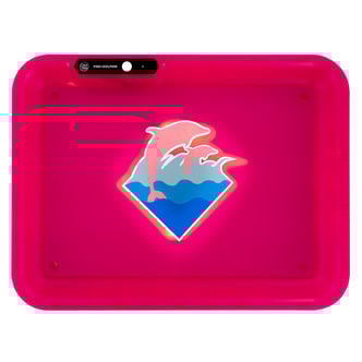 Bandeja Para Liar Pink Dolphin (Glow Tray)