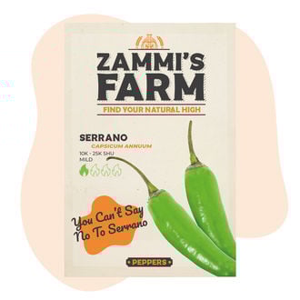 Semillas De Chile Serrano