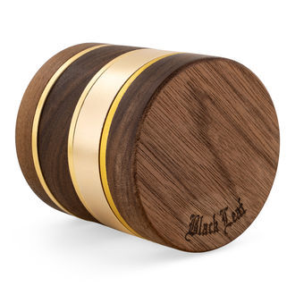 Grinder De Madera Y Aluminio Dorado (Black Leaf)