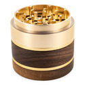 Grinder De Madera Y Aluminio Dorado (Black Leaf)