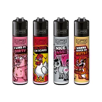 Mechero Clipper Sexy Animals