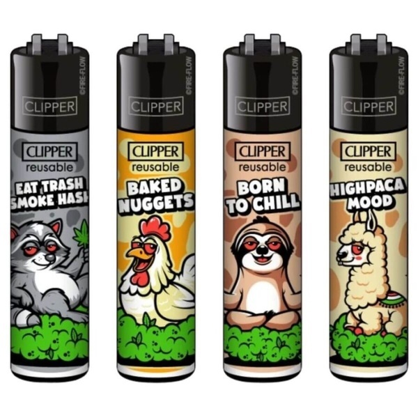 Mechero Stoned Animals (Clipper)