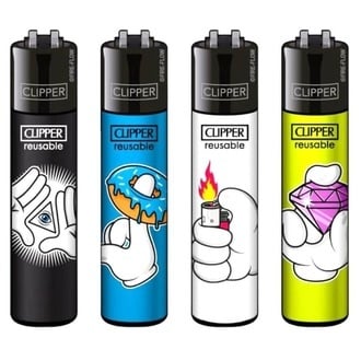 Mechero Cartoon Hands (Clipper)