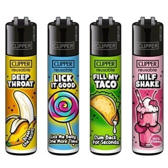 Mechero Porn Slogan (Clipper)