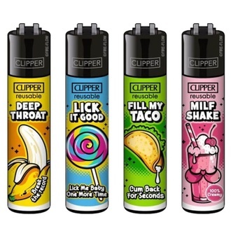 Mechero Porn Slogan (Clipper)