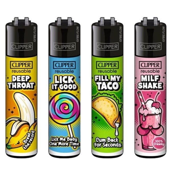 Mechero Porn Slogan (Clipper)