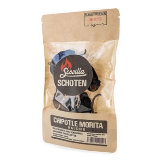 Pimientos chipotle morita secos (Scovilla)