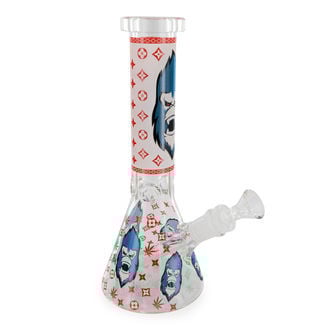 Bong Gorilla de triple grosor que brilla en la oscuridad