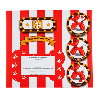 Pipa de agua de silicona K9 (Piecemaker)