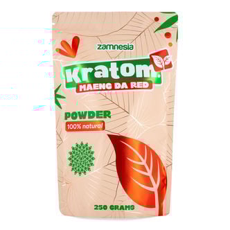 Kratom en polvo - Maeng Da rojo (Zamnesia)