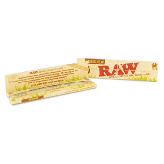 Papel De Liar De Cáñamo Orgánico RAW King Size Slim