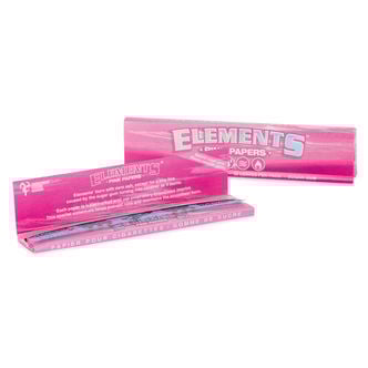 Papel de liar Elements King Size Slim rosa